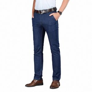 browon Merk Heren jeans Nieuwe Hoge Kwaliteit Cott Broek Mid Recht Normaal Volledige lengte Grote Grote maat 29-42 Jeans Broek 72Pg #