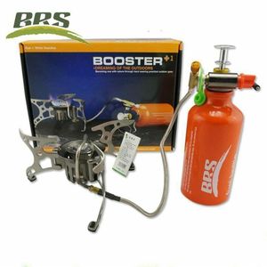 BRS-8 Draagbare olie-gas multifunctionele kachels Set Campingoven Reizen Wandelen Picknickoven met fles BBQ-kookbranders zonder gas216s