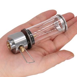 BRS Dreamlike Candlelight Lamp Mini Windproof Candle Lamp Gas Stove Outdoor Camping Lights Tent Lighting Equipment BRS-55 211224