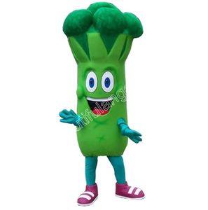 Bruce Broccoli Monstre Mascotte Costume Personnage de Dessin Animé Outfit Costume Halloween Party Outdoor Carnaval Festival Déguisement pour Hommes Femmes