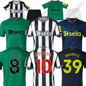 BRUNO G. TONALI Soccer Jerseys 2023 2024 ISAK GORDON JOELINTON maillots de football BARNES ALMIRON BOTMAN WILSON jersey hommes enfants kit 2023 2024