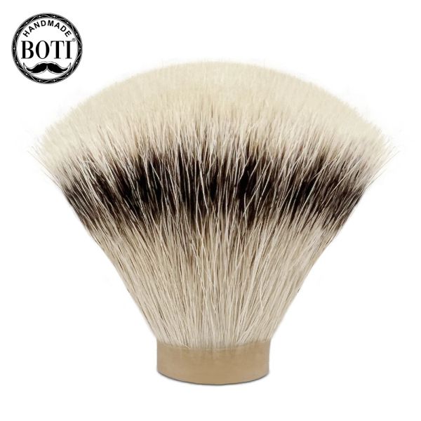 Brush BOTI Brush SHD Leader Silvertip Badger Hair-Knot Rasage Brushes Gel Tip de pointe Forme de rasage de la barbe pour hommes