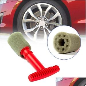 Borstel Autowiel Reinigingstool Detaillering Borstels Voor Wielen Bandeninterieur Exterieur Lederen Ventilatieopeningen Cleaner Kit Tools Drop Delivery Au Otnnb