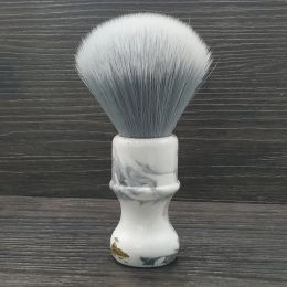 Borstel Dcosmetic 24 mm grijze scheerkwast van synthetisch haar met harshandgreep voor het scheren van mannen