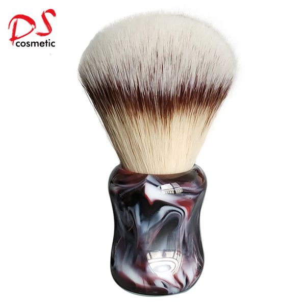 Brosse DSCOSMETIC T4 Soft Synthetic Hair Shaving Brush Brush Resin Handle by Hand Mated Shave Brush pour l'homme Caser Wet