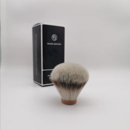 Brosse FSG4, cheveux à fibre synthétique unique pour brosse à rasage humide (fausse pointe d'argent) 24 mm + livraison gratuite
