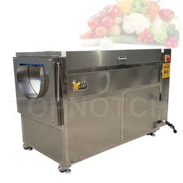 Borstelwasmachines Keuken Aardappelen Peeling Machine Roots Groente Peeler Potato Maker Taro Trotters Seafood Root Cleaning Fabrikant