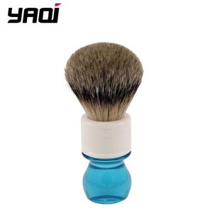 Brosse yaqi 24 mm aqua highmountain silvertip Badger Hair raser pinceau