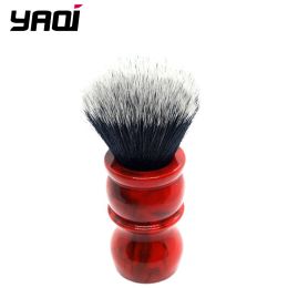 Brosse yaqi marbre rouge 24 mm 24 mm pour les cheveux de rasage de la barbe de poils pour hommes pour hommes