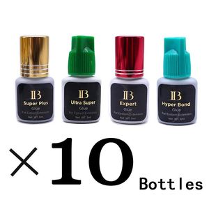 Borstels 10 Flessen Ibeauty Ultra Super Lijm Individueel Sneldrogend Valse Wimper Extensions Benodigdheden Sterke Cola 5ml Schoonheid Make-up Gereedschap