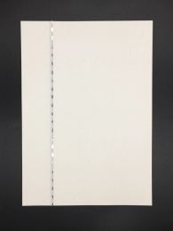 Borstels 105GSM, 100% houten pulppapier A4 maat 210*297 mm, witte kleur halfembed Sier Strip met bloemwatermerk 10 vellen lyyt013
