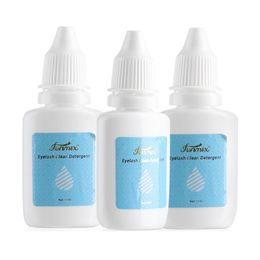 Pennelli 1Pc 10ml Detergente per ciglia liquido Primer Estensione falsa Ciglia pulite prima di piantare Innesto Trucco per occhi Strumento per la pulizia della bellezza