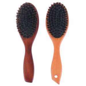 Brosses 1pc litreennine Brosse Brosse de bois Handle Imitation Bristle Beard Peigne