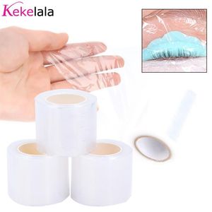 Cepillos 200 m / rollo ClearTattoo Wrap Cover Extensión de pestañas Removedor de pegamento Lash Perm Lifting Film Microblade Herramienta de maquillaje