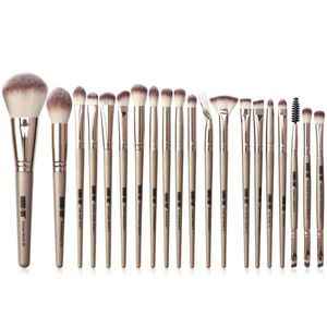 Brosses 20pcs Maange Professional Makeup Brushes Kit Cosmetic Powder Blush Brow Lip Feed Foundation Foundation Brush maquillage