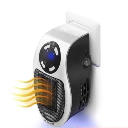Brosses 220V 500W Chauffage électrique portable Mini ventilateur de chauffage bureau ménage mur pratique chauffage poêle radiateur plus chaud machine pour l'hiver