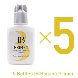 Borstels 5 Flessen Ibeauty Wimper Primer Banaan Rose Alcohol Gratis Valse Wimpers Extension 15 ml Makeup Tools Lava Lash Gezondheid