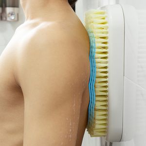 Cepillos para frotar la espalda artefacto personas perezosas se bañan para limpiarse la espalda en la pared cepillo exfoliante para la espalda herramienta de limpieza del baño en casa 20220514 D3