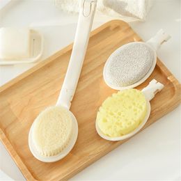 Brosses Baignoires Brosses à longue poignée Sponges de salle de bain multi-tête Batch Bruss Bruss Broussins pliables Massage corporel Brosse Brosse outil de douche domestique