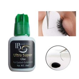 Pinceaux en vrac IBeauty IB Ultra Super Glue 5 ml Extensions de cils individuelles à séchage rapide Cap vert Outils de maquillage Boutique de colle pour cils en gros