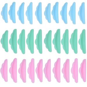 Brosses couleur bonbon, bleu menthe, rose, permanente, levage des cils, outil de Protection, tampon en silicone souple pour extensions de cils, maquillage