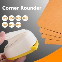 Cepillos Corner Rounder Mini Corner Trimmer Punch R4/R5/R8/R10/R12mm Redonda Redonda DIY Papel Plannet Planner Suministros de corte
