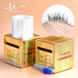 Brosses dissolvant de cils film plastique transparent utilisation des yeux Film de conservation professionnel Extension de faux cils outil de maquillage Permanent