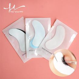 Borstels H L 50PCS Gekleurde Hydrogel Gel Eye Patches voor Wimperverlenging Eyepads Wimper Patch Lash Extension Masker Eyepad make-up