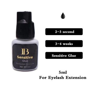 Borstels Ibeauty Sensitive Black Cap 5 ml 2 Sec voor wimperextensions Lijm Make-up Tool Korea Health Shop Sneldrogend Valse wimperlijm