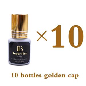 Borstels Ibeauty Super Plus Lijm voor Wimper Gezondheid Verlenging Origineel 5ml Black Cola Gold Cap Korea 12sec Sneldrogend Make-up Tools Op maat