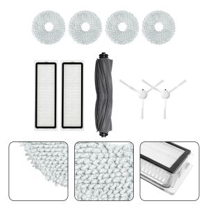 Borstels Hoofdborstelfilters Zijborstel Mopdoekset voor Dreame Bot L10s Pro L10s Ultra S10 S10 Pro Stofzuigeronderdelen Accessoires