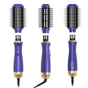 Borstels Nieuwe Hot Air Brush 1200 W Föhn Kam Elektrische Blower 4in1 Krultang Een Stap 3 Versnellingen Roller en Stijltang Styling Tool