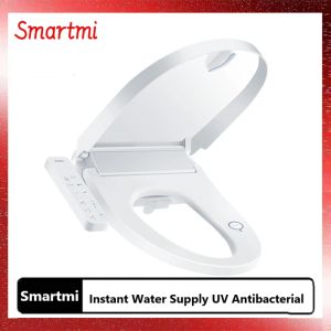 Borstels Smartmi Slimme toiletafdekking Directe watertoevoer Warme luchtdrogende versie UV Antibacterieel 4 snelheden Aanpassing van de stoeltemperatuur
