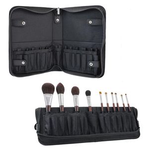 Brosse Femmes Femmes Pliable Makeup Brush Bag Organisateur Femme Travel Cosmetic Tobetry Case for Beauty Tools Wash Accessoires Pouche