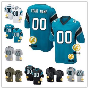 Bryce Young Diontae Johnson Carolina Jersey Customed 94 Henry Anderson 6 Miles Sanders 59 Luke Kuechly 41 Spencer Brown Football Jerseys