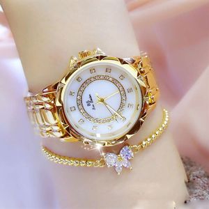 BS Nouvelle chaîne de vente à chaud fleur Fritillaria Full Diamond Women's Watch FA1506