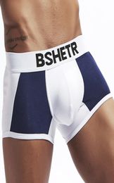 Bshetr nouveauté 1 pcslot sous-vêtements coton Cuecas boxeurs Boxer Homme Boxershorts hommes culotte masculine Calzoncillos5946382