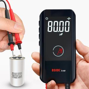 BSID A10 Digital Mini Multimètre 9999 compte Smart Serie Multimetro DC AC Condensateur de tension OHM Diode NCV HZ Live Wire Tester