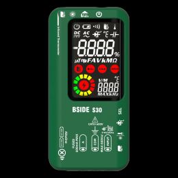 BSIDE S30 1Set Multimeter Infrarood Temperatuurmeting Tester Intelligente groene scherm Dual Mode Voeding Grote schermen Grote schermen