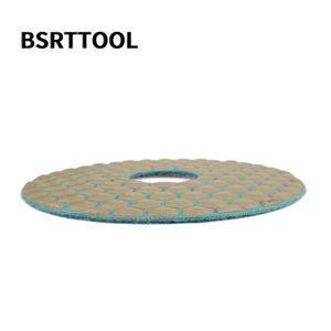 BSRTTool Diamond Polishing Pads Kit 3 stuks 6 inch 150 mm droog voor granietsteen beton Polijstgebruik malen schijven
