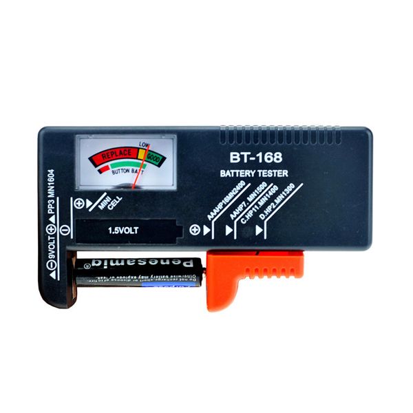 BT-168 Digital /puntero Capacidad de la batería Probador de carga a cuadros Analizador Pantalla Verificación Capacitancia Diagnóstico Herramienta de diagnóstico