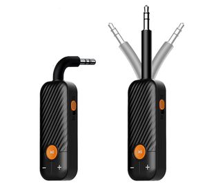 BT16 5.2 Bluetooth-compatibele adapter 2-in-1 draadloze muziekzender ontvanger met microfoon stereogeluid
