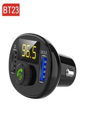 BT23 QC 3.0 Kit de voiture Bluetooth