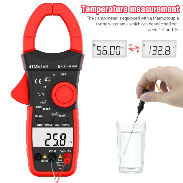 BTMETER 570C-APP METTREMENT NUMÉRIQUE DIGILE MUTMETER 4000 COMTS AUTO / MANUEL DÉGARD