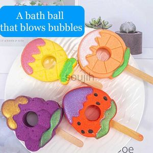 Bubble Bath Kids Bath Bombs Bubbels Funny Bath Toy Essentiële olie Moisturerende huid Spa Creatieve bubbel Zoutbal Verjaardagscadeaus Toys D240419