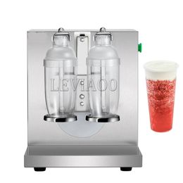 Bubble Boba Tea Shaker 750Ml Commercial Milk Tea Shaking Machine Double-Cup Home Beverage Cocktail Coffee Food Processors