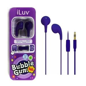 Bubble gummy iluv Oortelefoon Handsfree Met Microfoon afstandsbediening voor iPhone 6 plus 5 s 5c iPod Tab mp3 3.5mm hoofdtelefoon