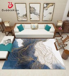 Bubble Kiss Carpets pour le salon tapis modernes Fleur Bird Home Carpet Table basse de table Mat de chambre Décor de chambre