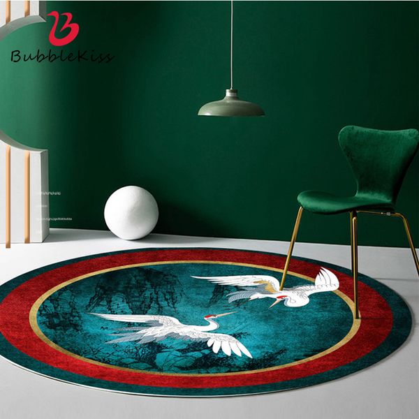 Bubble Kiss Nouveaux Tapis de style chinois pour salon Chambre à coucher Décor Tapis Decoration Tapis plus épais pour la maison de porte de plancher Tapis chaud 210301