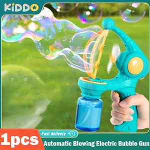 Bubble Machine Rocket entièrement automatique Souffement électrique Gun Garçons Girls Toys Childrens Day Gift Outdoor Party Play 240513